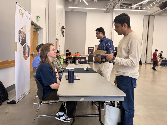 Tech AI members at 2026 AI Career Fair